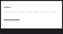 Desktop Screenshot of moldfarm.com